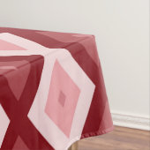 Rotdiamantenmuster Tischdecke (Beispiel)