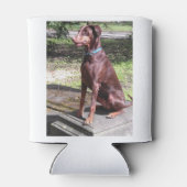 Rotdoberman Dosenkühler (Rückseite)