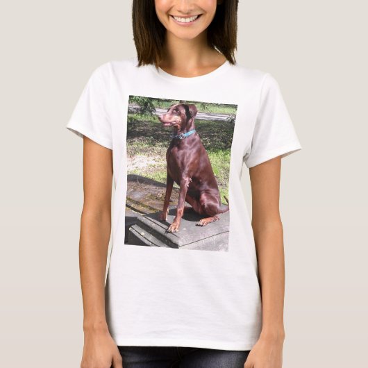 Rotdoberman T-Shirt (Vorderseite)