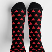 Rotdreieck Socken (Oben)