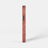 Rote abblätternde Farbe iPhone Hülle (Rechte Seite)