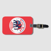 Rote Abstimmung 2026 Gepäckanhänger (Vorderseite (Horizontal))