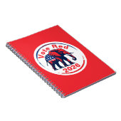 Rote Abstimmung 2026 Notizblock (Rechte Seite)