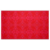 Rote Abstrakte Muster Stoff (Fat Quarter (45,7 x 55,9 cm))