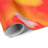 Rote Abstraktion Geschenkpapier (Rolleneckpunkt)