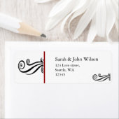 rote Adressetiketten (Insitu)