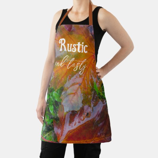 Rote Ahorn-Blätter Schürze (InSitu)