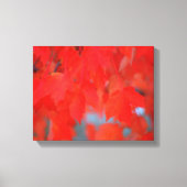 Rote Ahornkerne - Blätter im Herbst Leinwanddruck (Vorderseite)