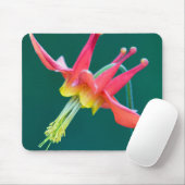 Rote Akelei Mousepad (Mit Mouse)