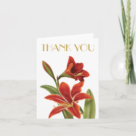 Rote Amaryllis-WeihnachtsBlumen-Vintages Feiertagskarte