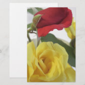 Rote Ameise Gelbe Rosen Briefpapier (Vorne/Hinten)