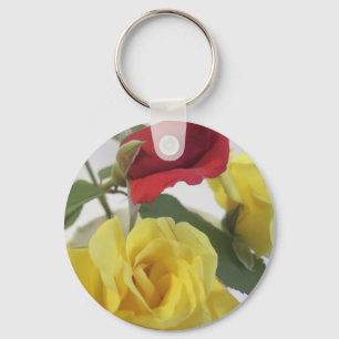 Rote Ameise Gelbe Rosen Schlüsselanhänger