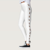 Rote Ameisen krabbeln die Beine Leggings (Links)