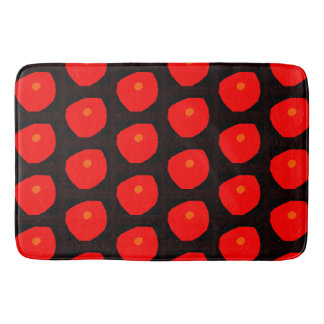 Rote Anemone Bath Mat Badematte