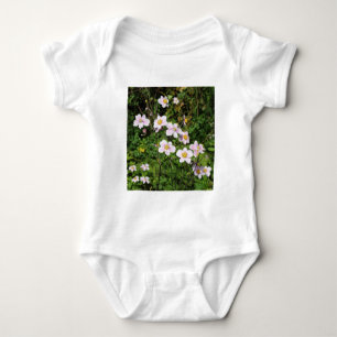 Rote Anemonen Baby Strampler