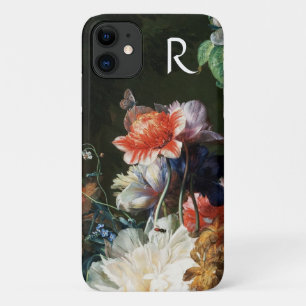 ROTE ANEMONEN, WEISSE BLUME, BAKERFLY-MONOGRAMM Case-Mate iPhone HÜLLE