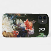 ROTE ANEMONEN, WEISSE BLUME, BAKERFLY-MONOGRAMM Case-Mate iPhone HÜLLE (Rückseite (Horizontal))