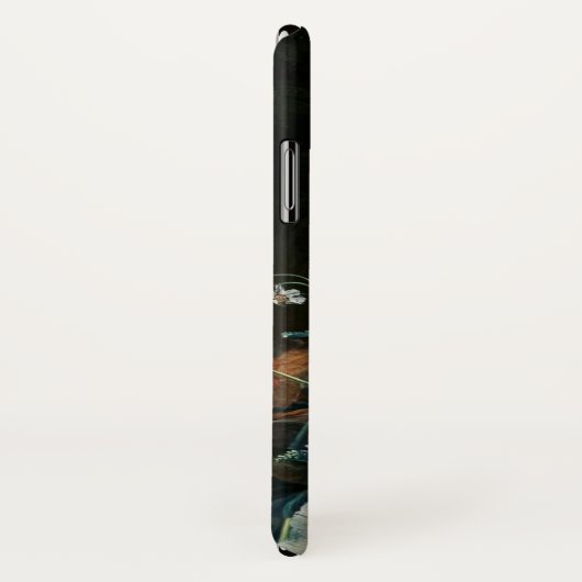 ROTE ANEMONEN, WEISSE BLUME, BAKERFLY-MONOGRAMM Case-Mate iPhone HÜLLE (Hinten/Rechts)