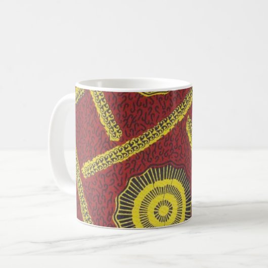 Rote Ankara-Tasse Kaffeetasse (Vorderseite Links)
