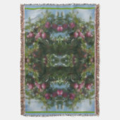 Rote Äpfel auf Baummalerei Abstrakt Decke (Vorderseite Vertikal)