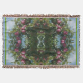 Rote Äpfel auf Baummalerei Abstrakt Decke (Vorderseite)