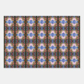 Rote Äpfel auf Baummalerei Abstrakt Personalisiert Geschenkpapier Set (Vorderseite)