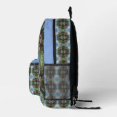 Rote Äpfel auf Baummalerei Personalisiert Bedruckter Rucksack (Rechts)