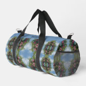 Rote Äpfel auf Baummalerei Personalisiert Duffle Bag (Rechte Ecke)