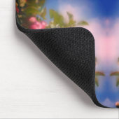 Rote Äpfel auf Baummalerei Personalisiert Mousepad (Ecke)