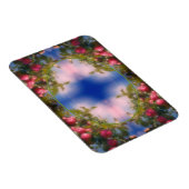 Rote Äpfel auf Baumrahmen hinzufügen Ihr Foto Magnet (Rechte Seite)