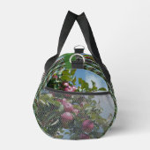 Rote Äpfel auf dem Baumland Personalisiert Duffle Bag (Rechts)