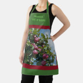 Rote Äpfel auf dem Baumland Personalisiert Schürze (InSitu)