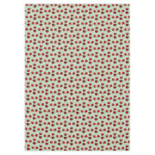 Rote Äpfel auf hellgrünem Tablettlappen Tischdecke (Vorderseite)