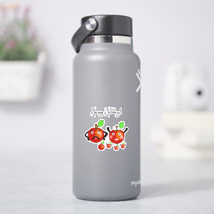 Rote Äpfel Aufkleber