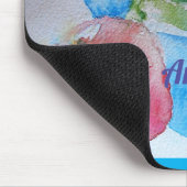 Rote Äpfel ein Apfel für meine Teacher Maus matt P Mousepad (Ecke)