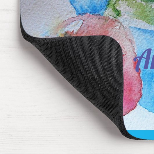 Rote Äpfel ein Apfel für meine Teacher Maus matt P Mousepad (Ecke)