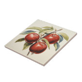 Rote Äpfel Fliese (Seite)