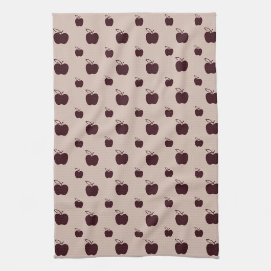 Rote Äpfel Geschirrtuch (Vertikal)