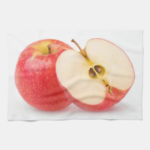 Rote Äpfel Handtuch