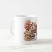 Rote Äpfel Haus Kaffeetasse (Vorderseite Links)