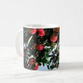 Rote Äpfel Kaffeetasse (Vorderseite Links)