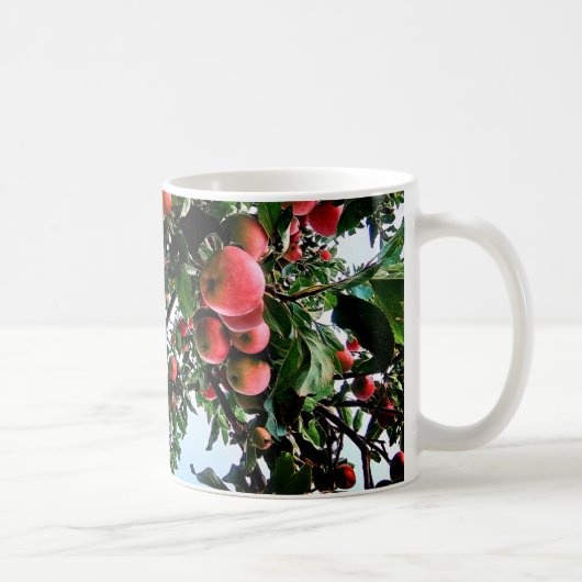 Rote Äpfel Kaffeetasse (Rechts)