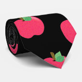 Rote Äpfel Krawatte (Gerollt)