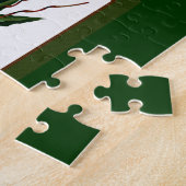 Rote Äpfel mit Aquarellfarbe Puzzle (Seite)