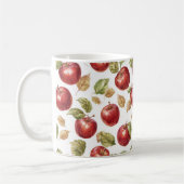 Rote Äpfel Obst Kaffeetasse (Links)