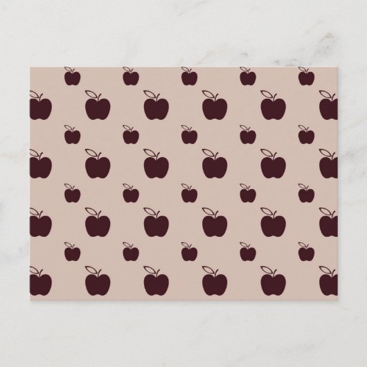 Rote Äpfel Postkarte (Vorderseite)