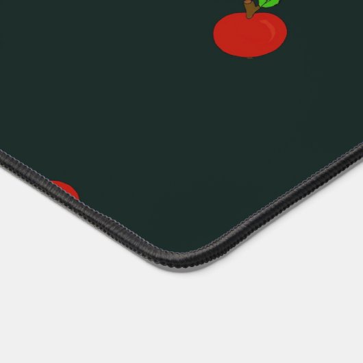 Rote Äpfel Schreibtischunterlage (Ecke)