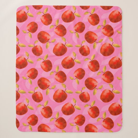 Rote Äpfel Sherpadecke (Vorderseite)