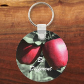 Rote Äpfel sind andere Motivierend Schlüsselanhäng Schlüsselanhänger (Vorderseite)