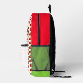 Rote Äpfel zurück zur Schule Bedruckter Rucksack (Rechts)